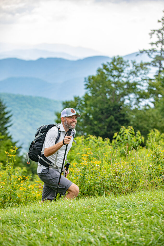 Hiking in Burnsville, North Carolina