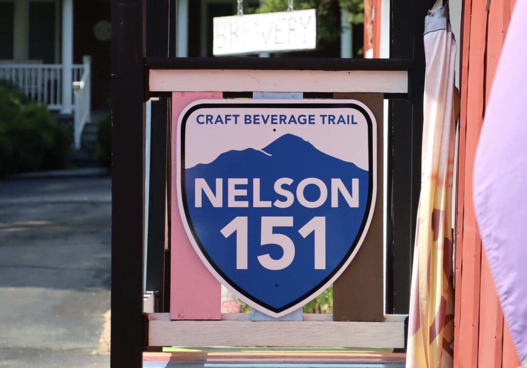 Nelson 151 sign at Wild Man Dan