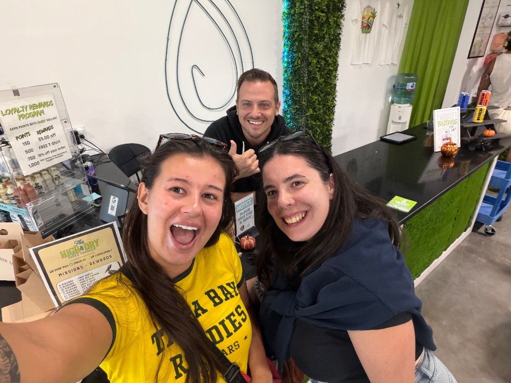 High N Dry Passport selfie