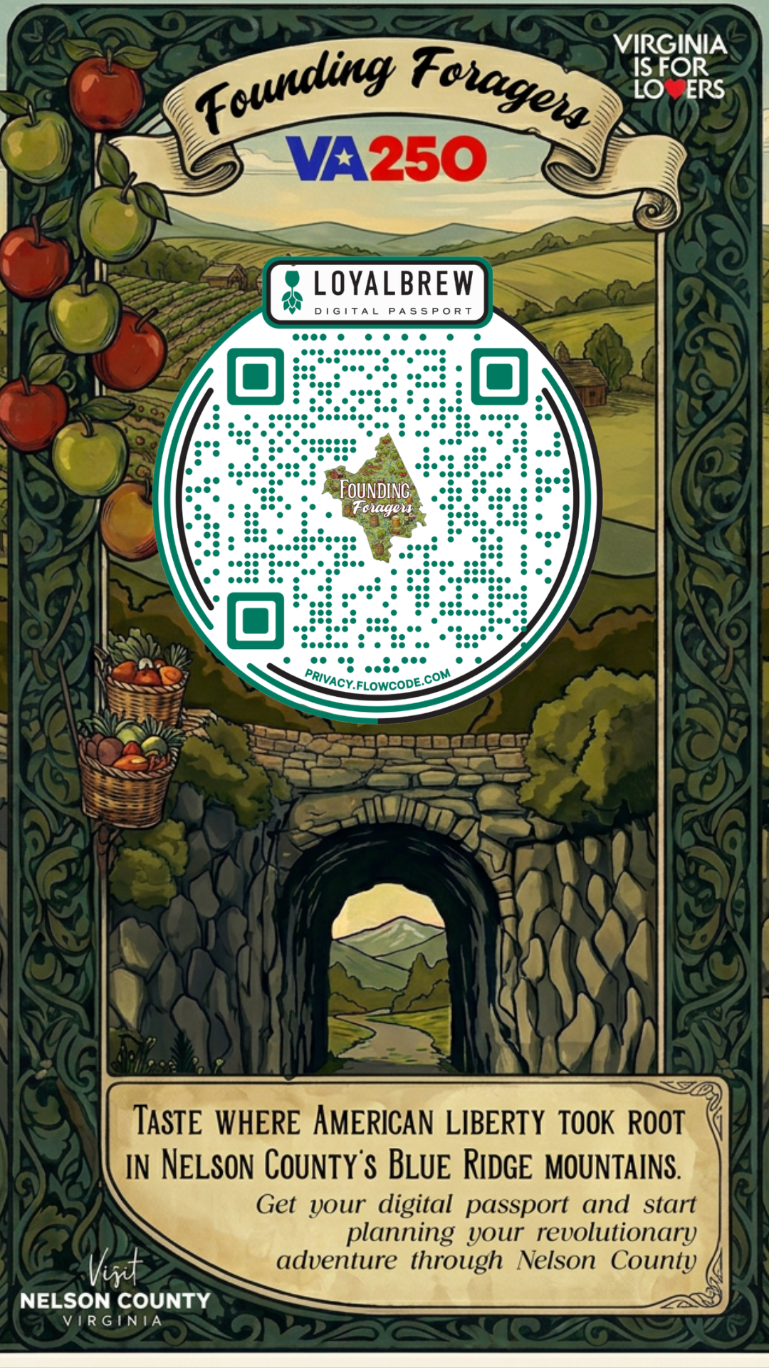 Founding Foragers poster