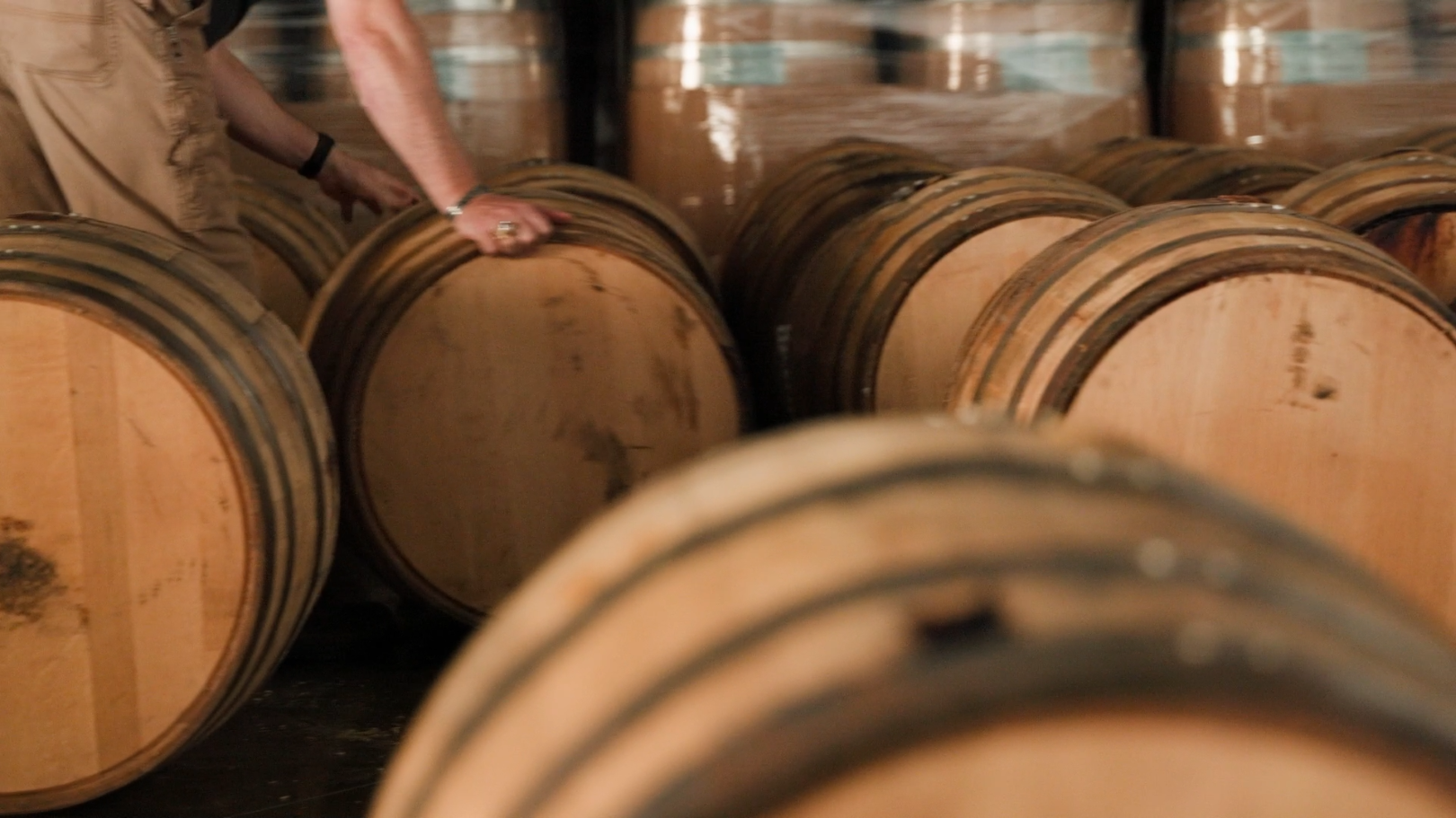 Bourbon barrels